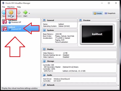 Install Kali Linux Easily-VirtualBox Windows 10