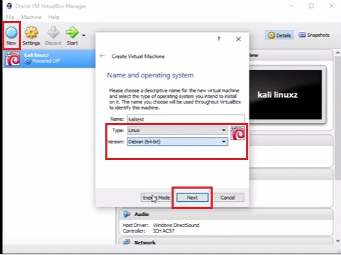 how to install kali linux on virtualbox windows 10