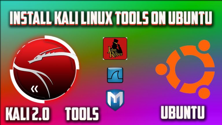 Install Kali Linux Tools Inside Ubuntu Easily