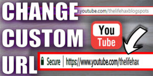 How To Change YouTube URL Again 2017 (Change YouTube URL Second time)