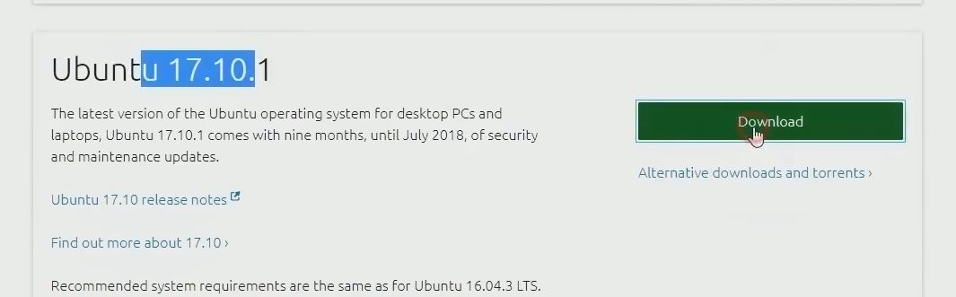 install ubuntu on windows 10