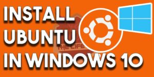 install Ubuntu on Windows 10